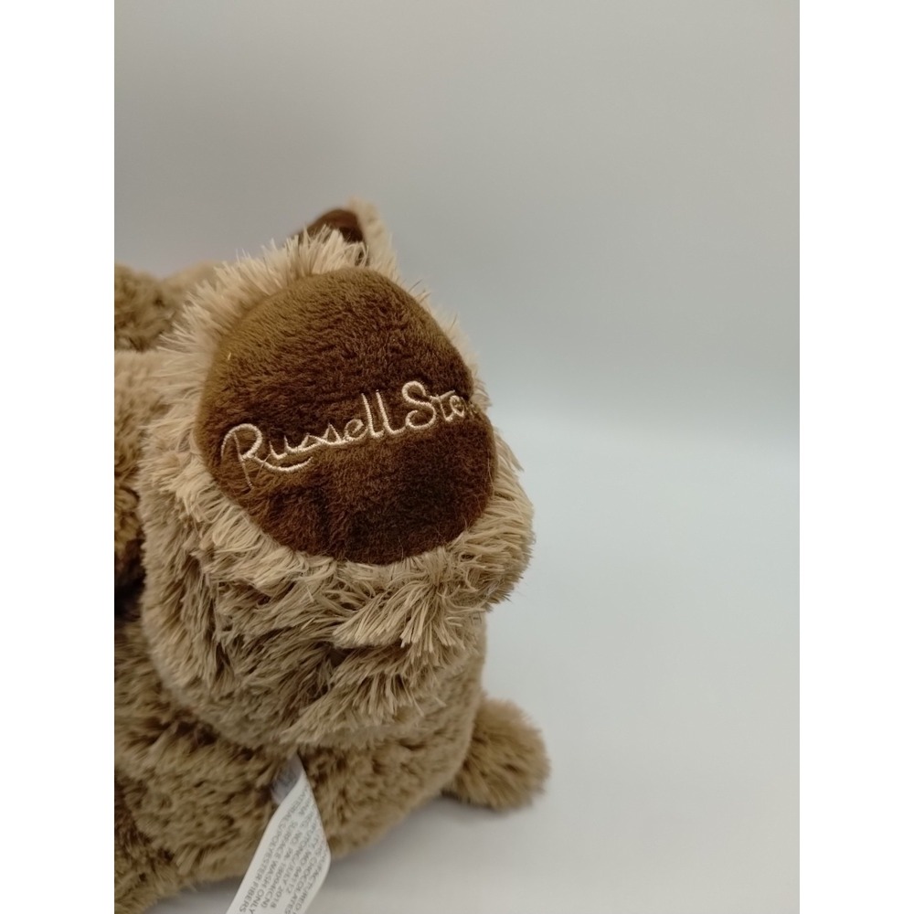 Russell Stover Bunny Dog Plush Cocoa Brown Puppy Stuffed Animal Easter Ears 13" - Picture 9 of 10
